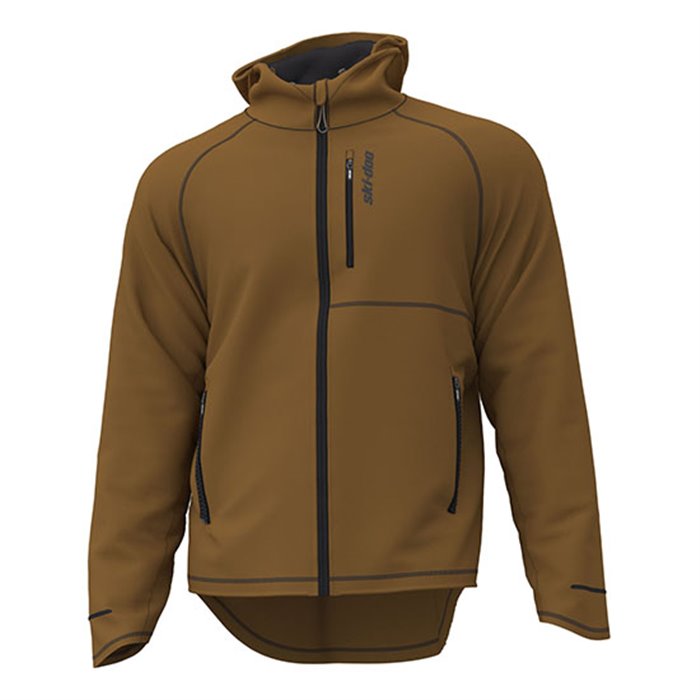 Hybrid zipup tech fleece men