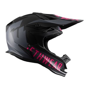 Phase Helmet - Black/Grey/Pink