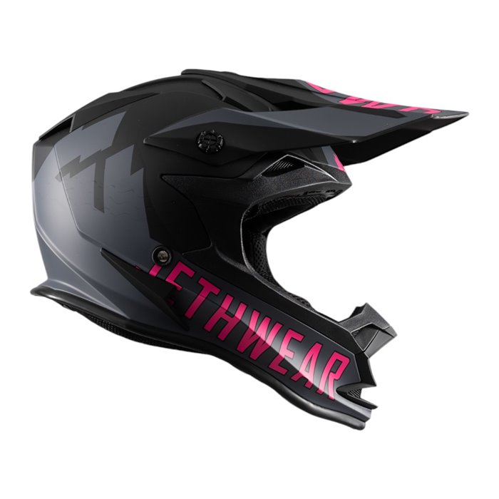 Phase Helmet - Black/Grey/Pink