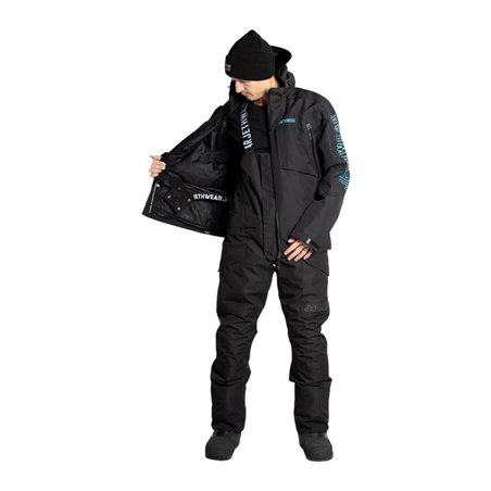 M's Crisp Jacket - Black/Blue - SAFE