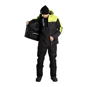 M's Crisp Jacket - Black/Lime - SAFE