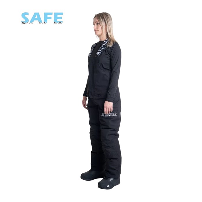 W's Treeline Bib Pant - Black - SAFE