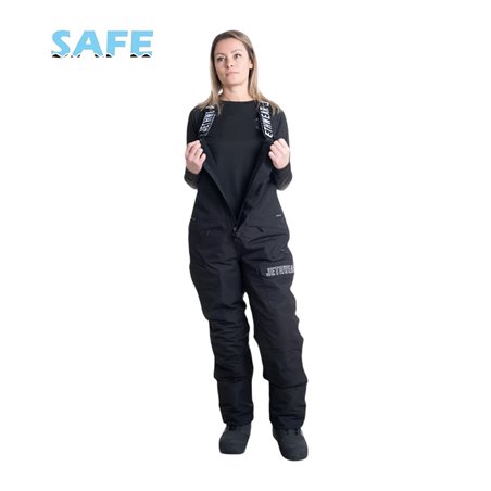 W's Treeline Bib Pant - Black - SAFE