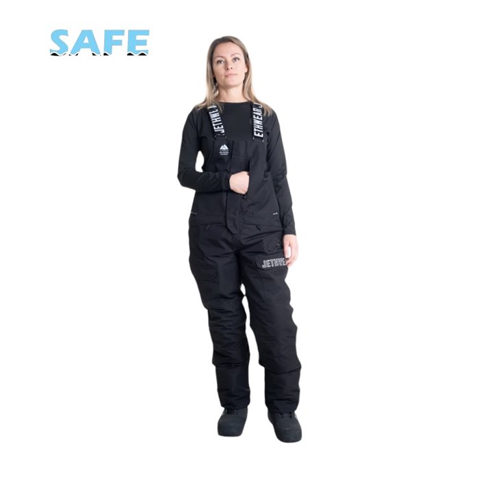 W's Treeline Bib Pant - Black - SAFE