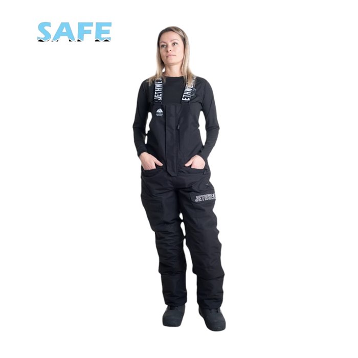 W's Treeline Bib Pant - Black - SAFE