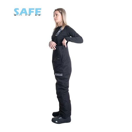 W's Treeline Bib Pant - Black - SAFE