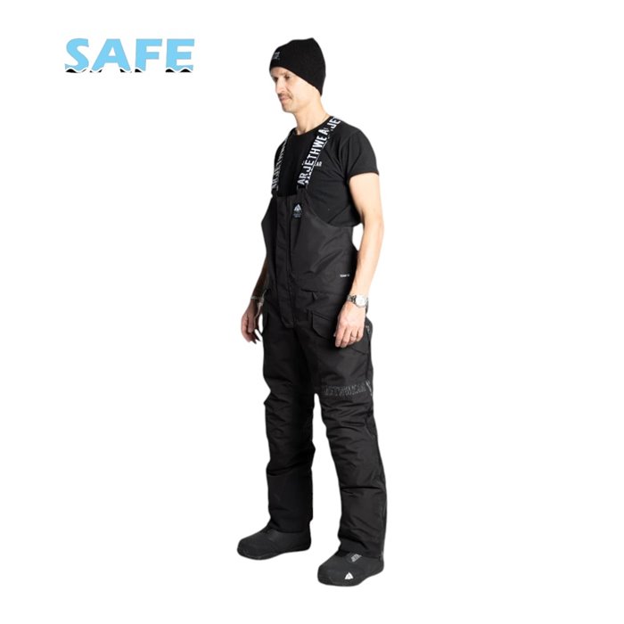 M's Treeline Bib Pant - Black - SAFE