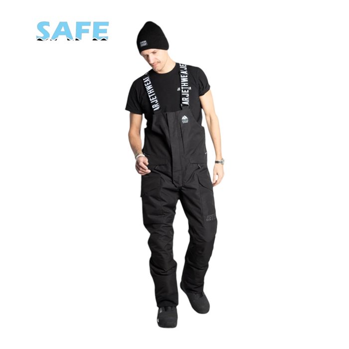 M's Treeline Bib Pant - Black - SAFE