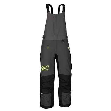 Klimate Bib Short Black - Asphalt