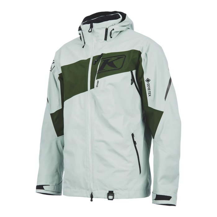 Storm Jacket Slate Gray - Kombu Green