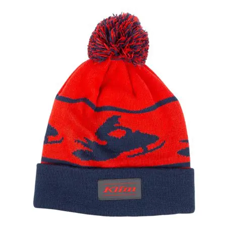 Bomber Beanie Fiery Red-Dress Blues Bomber Beanie Fiery Red-Dress Blues