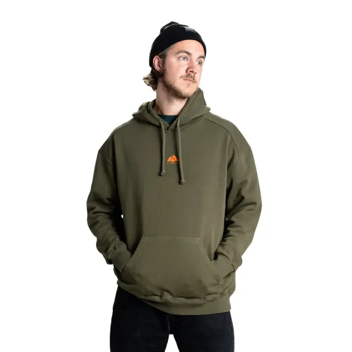 Hood - Mountains - Green/Orange Hood - Mountains - Green/Orange