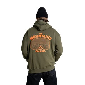 Hood - Mountains - Green/Orange