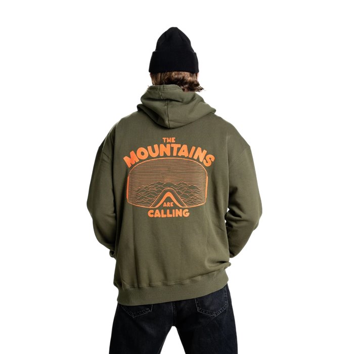 Hood - Mountains - Green/Orange