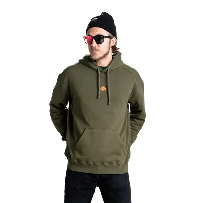 Hood - Mountains - Green/Orange Hood - Mountains - Green/Orange