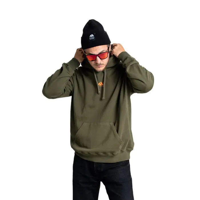 Hood - Mountains - Green/Orange Hood - Mountains - Green/Orange