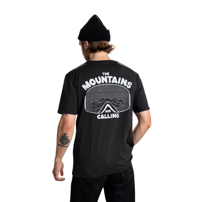 T-shirt - Mountains - Grey/Light Grey