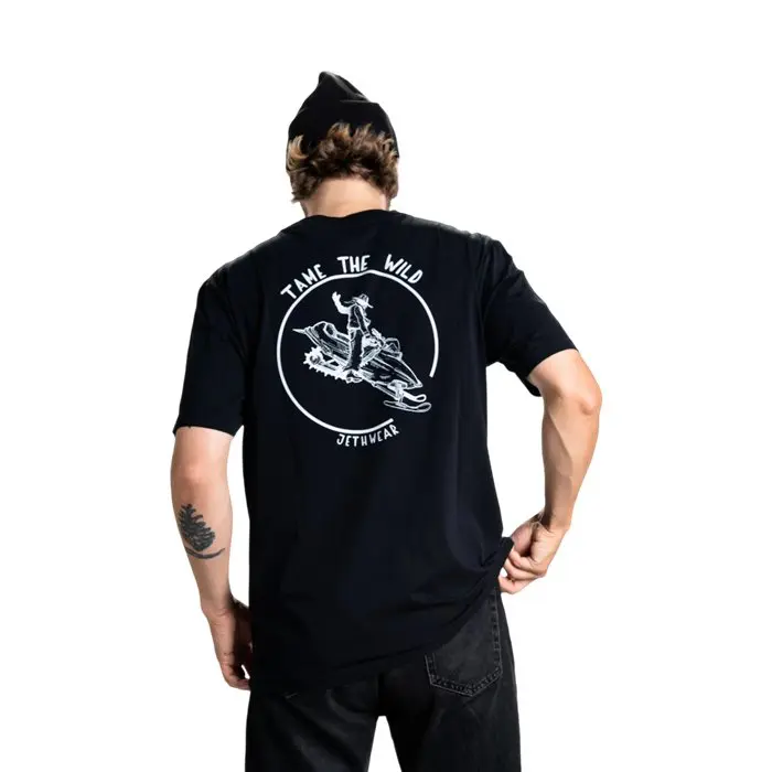 T-shirt - Tame The Wild - Black/Light Grey T-shirt - Tame The Wild - Black/Light Grey