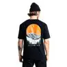 T-shirt - Orange Skye - Black