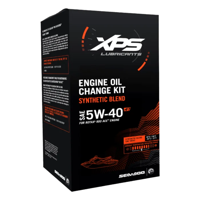Sea-Doo Oljebyteskit 5W40 för 900 ACE-motorer Sea-Doo Oljebyteskit 5W40 för 900 ACE-motorer