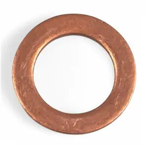 Koppar bricka