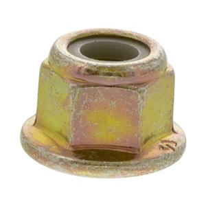 Hex Flanged elastic nut m6