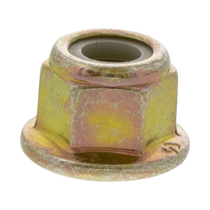 Hex Flanged elastic nut m6