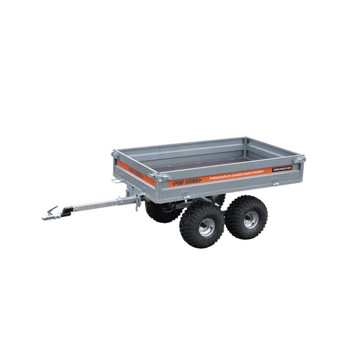 Pro-Terra TT1000 Tippbar Flakvagn m Boggie Pro-Terra TT1000 Tippbar Flakvagn m Boggie