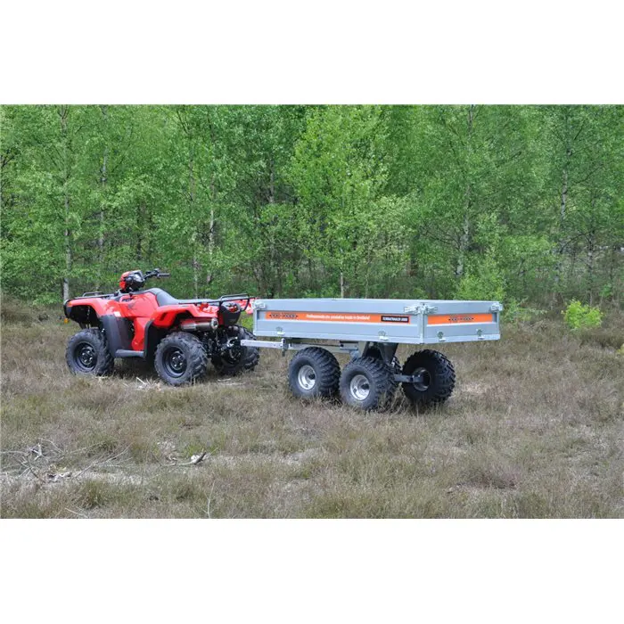 Pro-Terra TT1000 Tippbar Flakvagn m Boggie Pro-Terra TT1000 Tippbar Flakvagn m Boggie