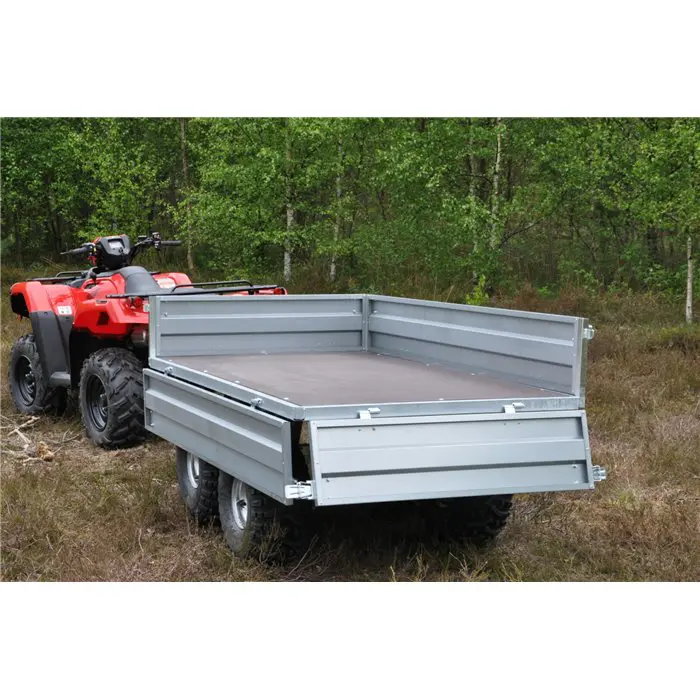 Pro-Terra TT1000 Tippbar Flakvagn m Boggie Pro-Terra TT1000 Tippbar Flakvagn m Boggie