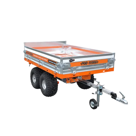 Pro-Terra TT1300H elhydrauliskt trevägstippande flakvagn Pro-Terra TT1300H elhydrauliskt trevägstippande flakvagn