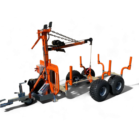 Pro-Terra TL1600BIGKIT komplett skogsvagn med eget elsystem