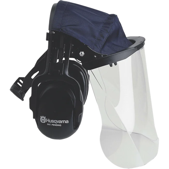 Hörselskydd med plexivisir