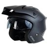 OPEN FACE HELMET - Black