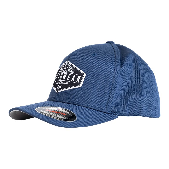 FlexFit Cap - Rooted - Navy/White