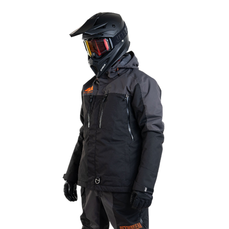 Adapt Jacket - Black/Iron/Orange - 3in1 Adapt Jacket - Black/Iron/Orange - 3in1
