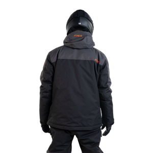 Adapt Jacket - Black/Iron/Orange - 3in1