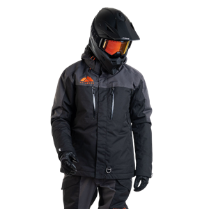 Adapt Jacket - Black/Iron/Orange - 3in1