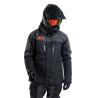 Adapt Jacket - Black/Iron/Orange - 3in1