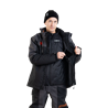 Adapt Jacket - Black/Iron/Orange - 3in1