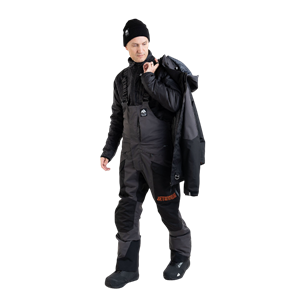 Adapt Jacket - Black/Iron/Orange - 3in1