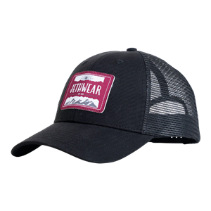Trucker Cap - Sunrise - Black/Burgundy 