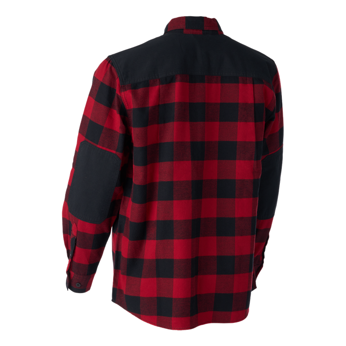 Lynx Plaid Flannel Shirt M 
