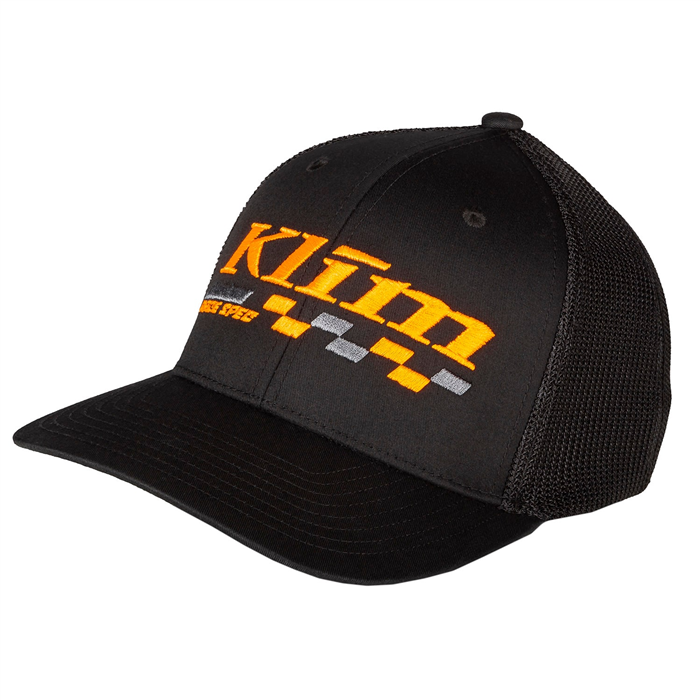 Race Spec Hat Black - Strike Orange
