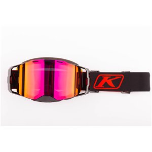 Edge Goggle Focus Black Fiery Red Dark oke Red Mirror