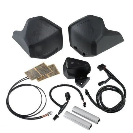 Heated 1 + 1 grip with guard