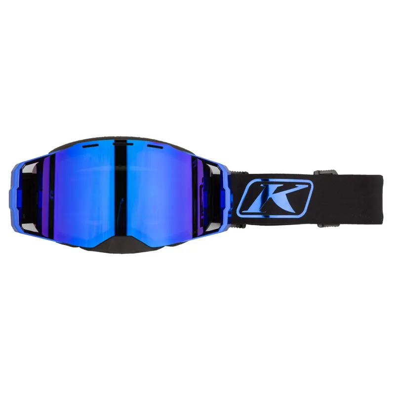 Edge Goggle Focus Blue Chrome Dark Smoke Blue Mirror